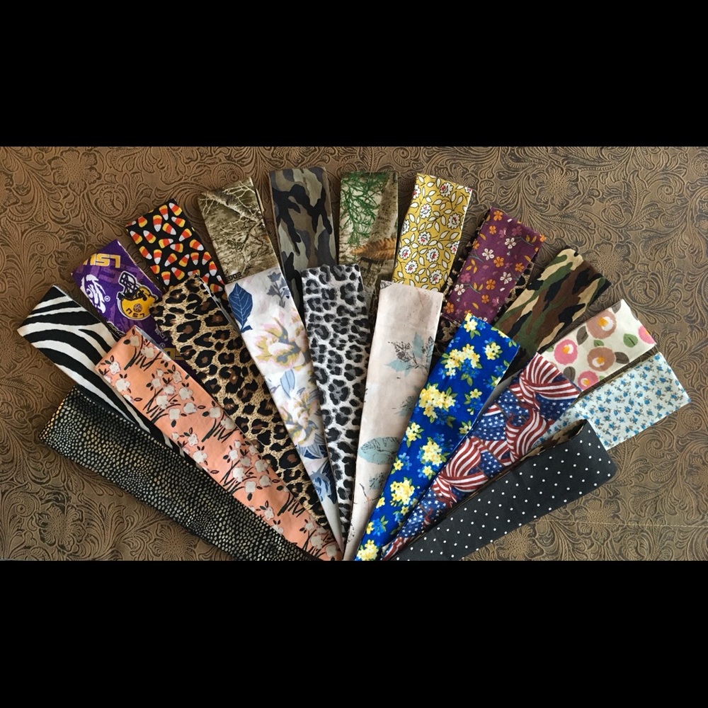PICK 1 Comfortable hand sewn headband with elastic